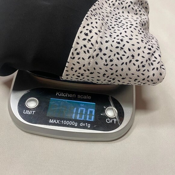 Adrianna Papell Blouse Womens 1X White Black Stretch Shark Hem Pullover Career - Picture 9 of 9